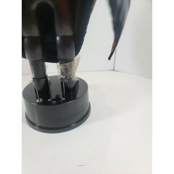 Vintage 90 Rennoc Halloween Animated Witch Crystal Ball Electronic Plug W Lights - Picture 7 of 10